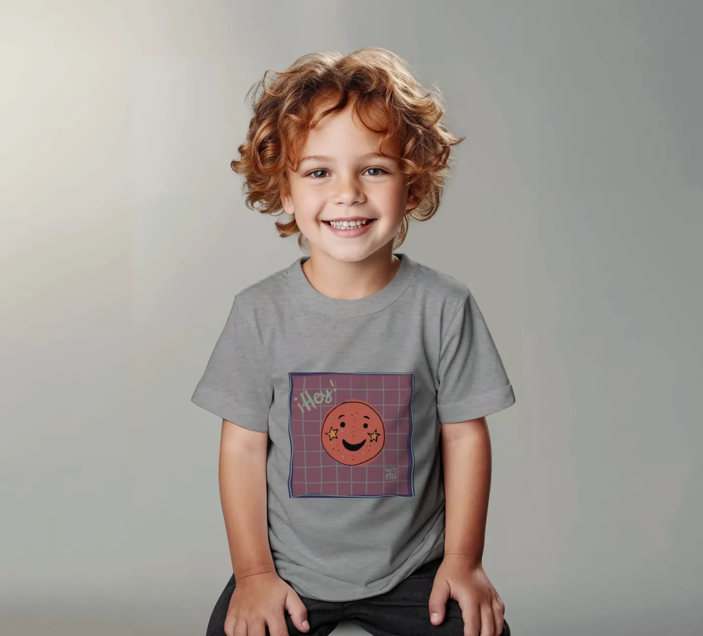 Hey :) t-shirt bambini da Beeeplan