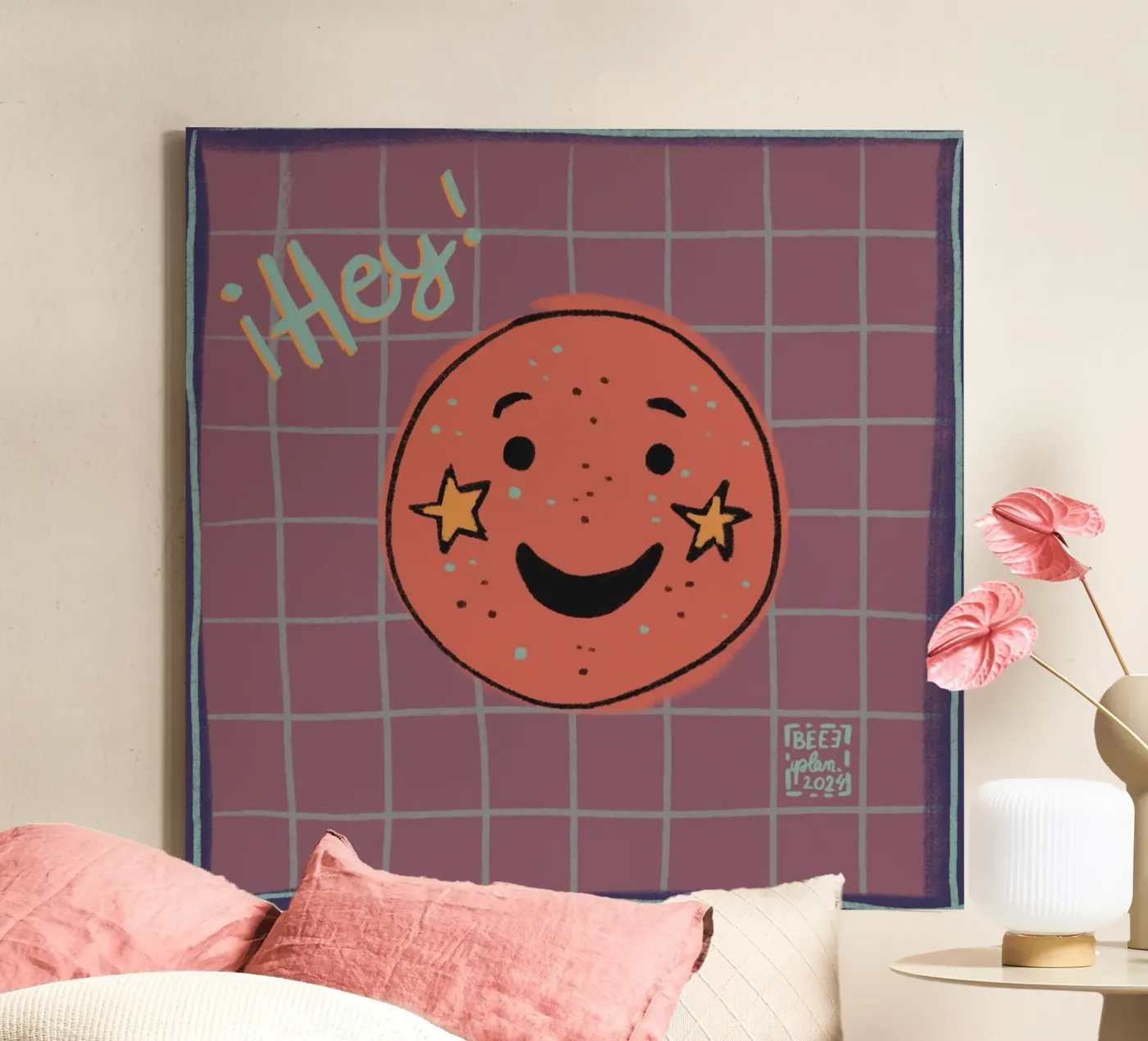 Hey :) canvas van Beeeplan