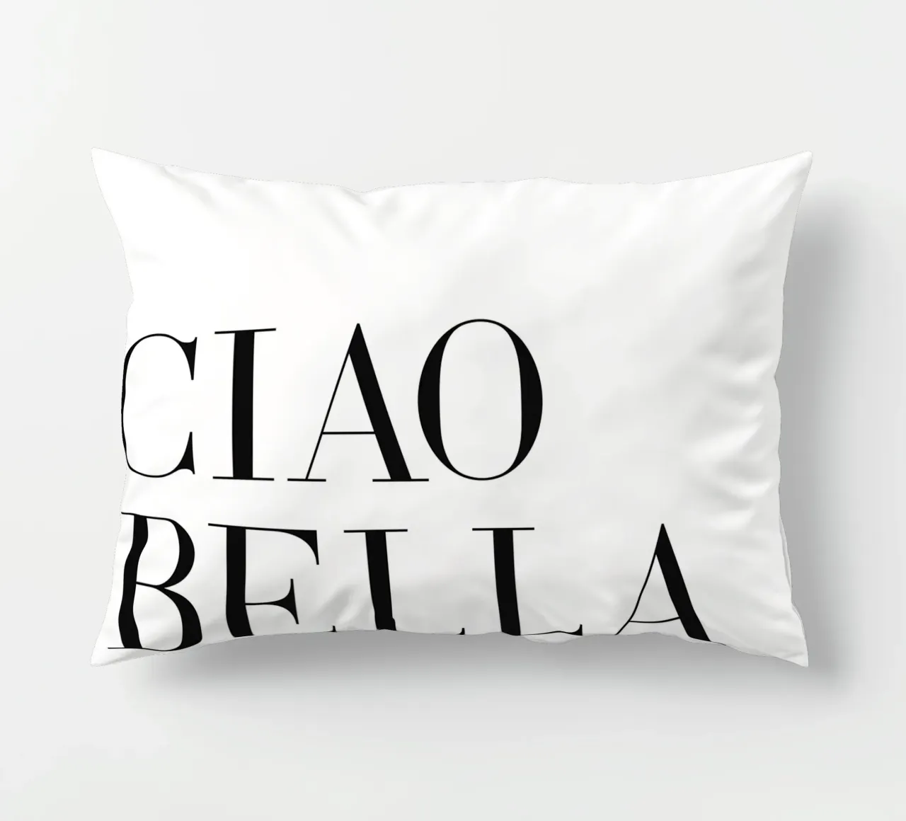 Ciao bella cuscino da Paigaam Studio