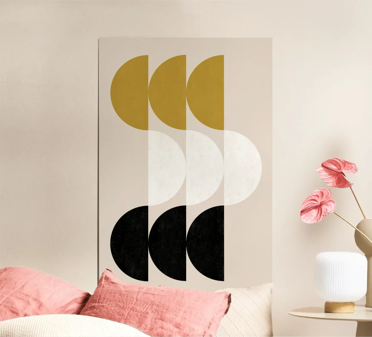 Cats & Dotz - Form 12 Poster von The Artcircle