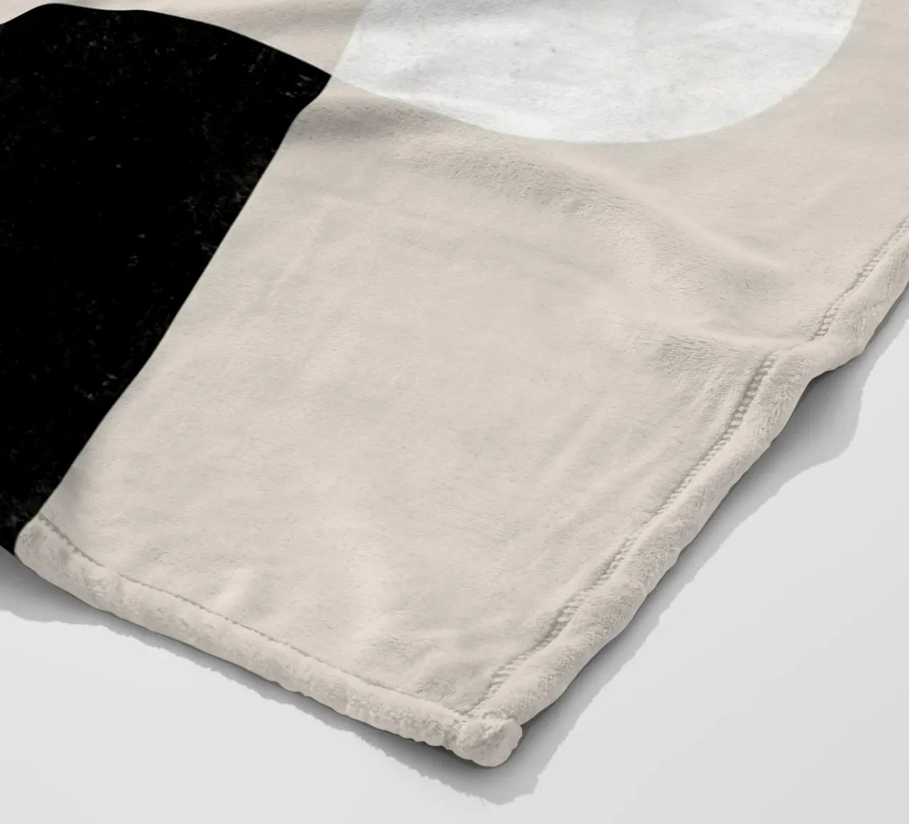 Cats & Dotz - Shape 12 fleece blanket by The Artcircle