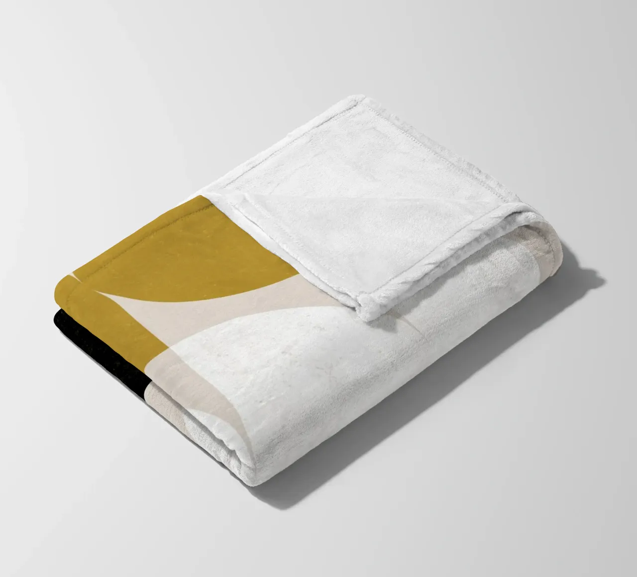 Cats & Dotz - Shape 12 fleece blanket by The Artcircle