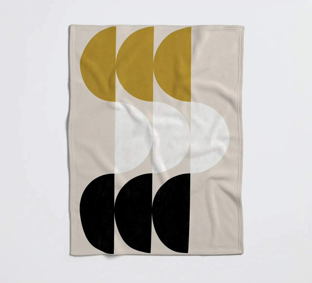 Cats & Dotz - Shape 12 fleece blanket by The Artcircle