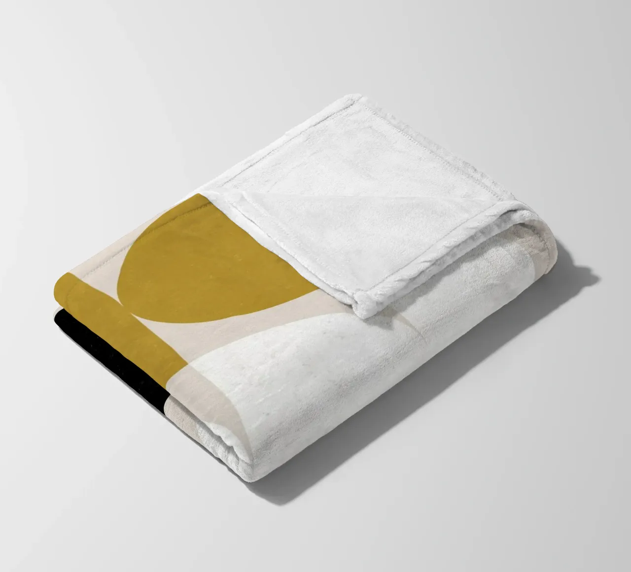 Cats & Dotz - Shape 12 fleece blanket by The Artcircle