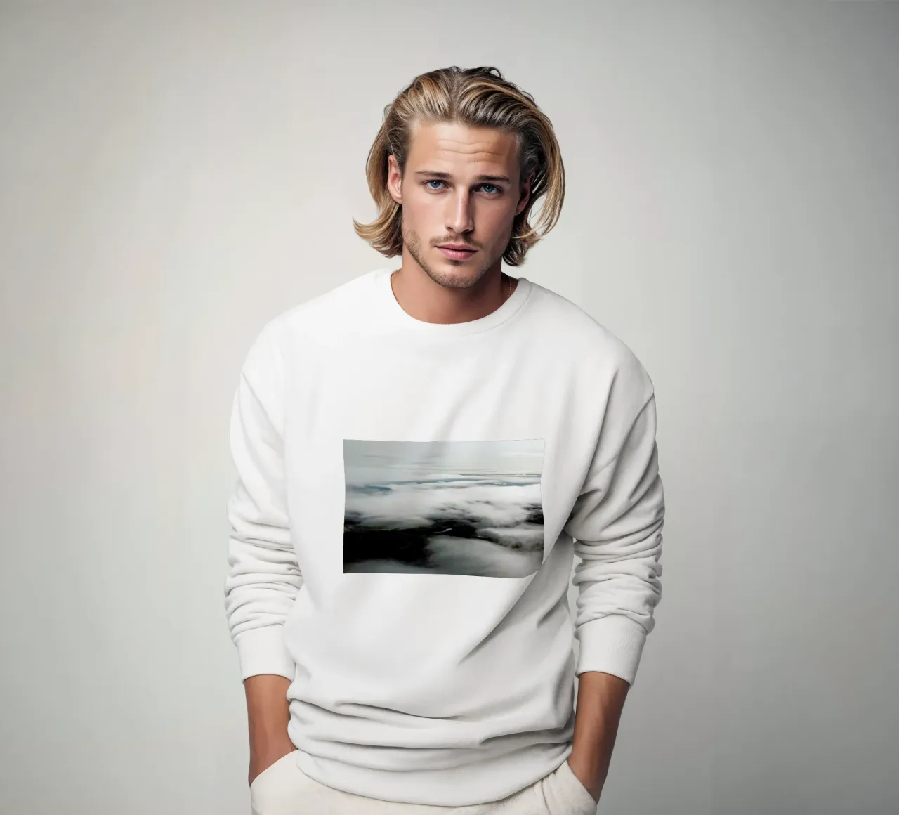 Through The Clouds felpa da Nur Mut