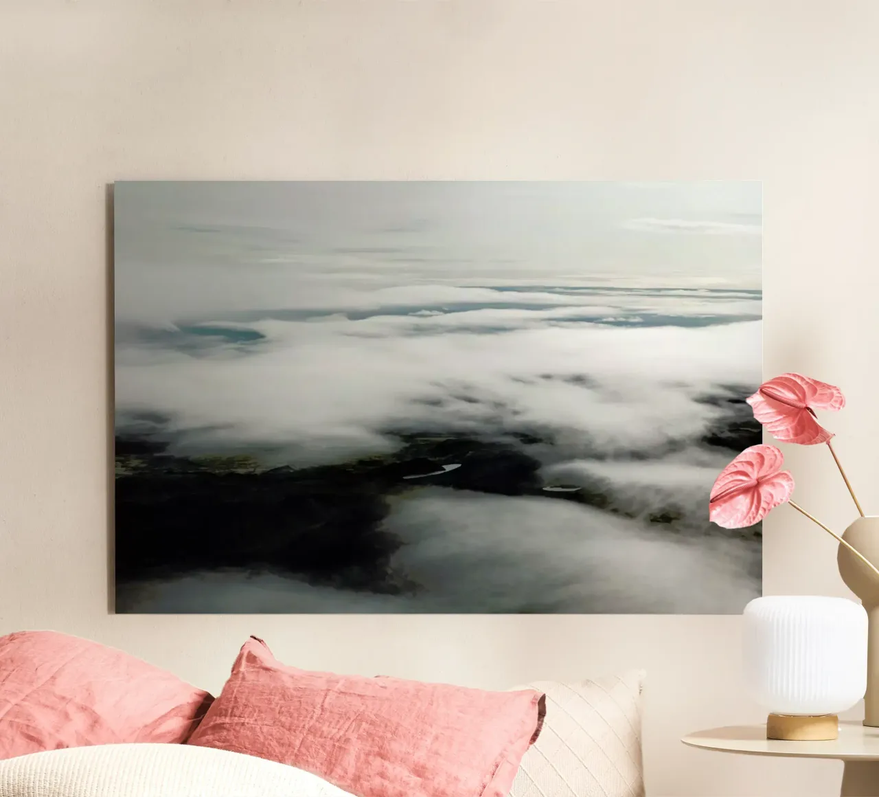 Through The Clouds alluminio dibond da Nur Mut
