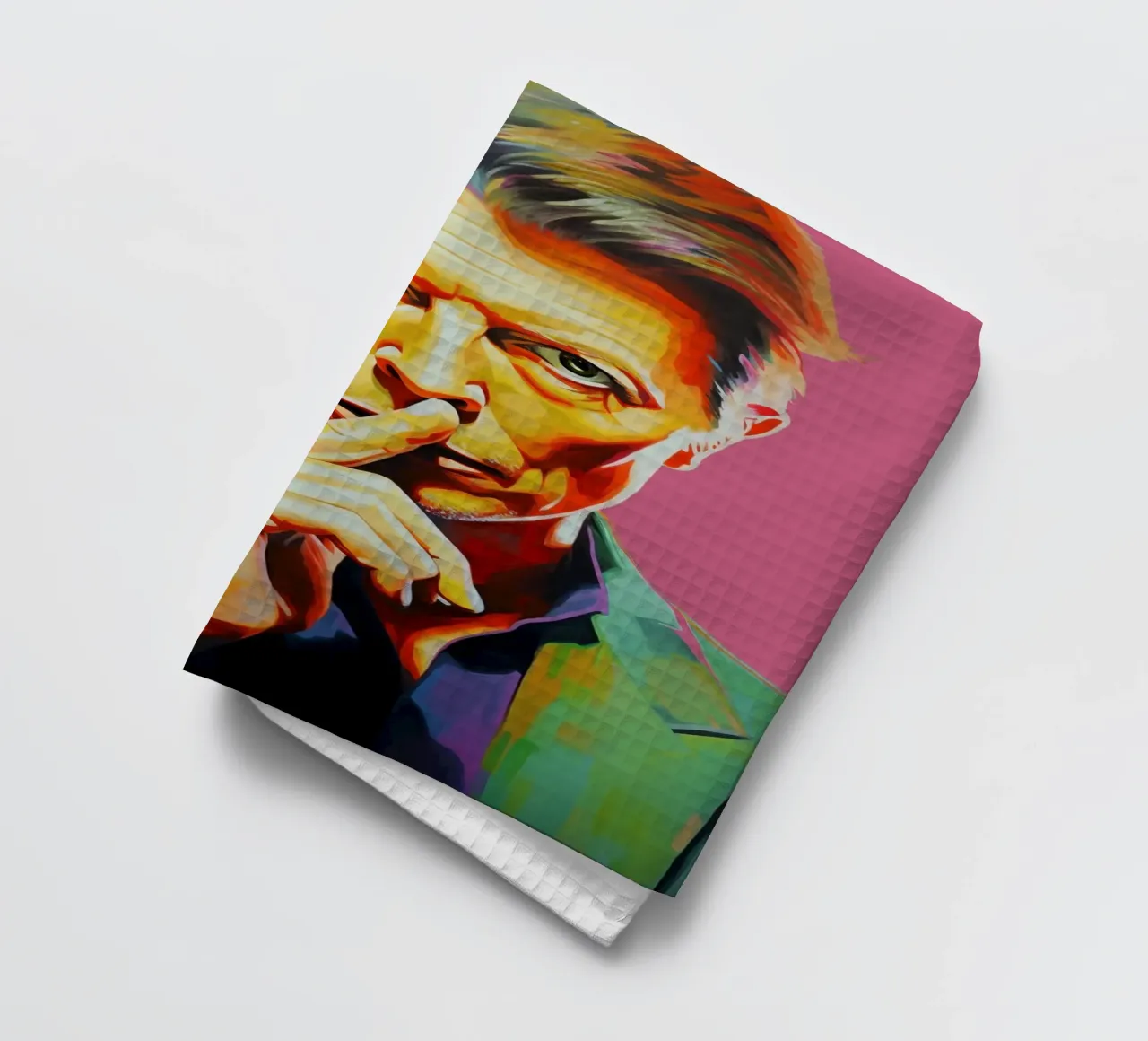David Bowie, Ewiger Star rose torchon de Carinaprint
