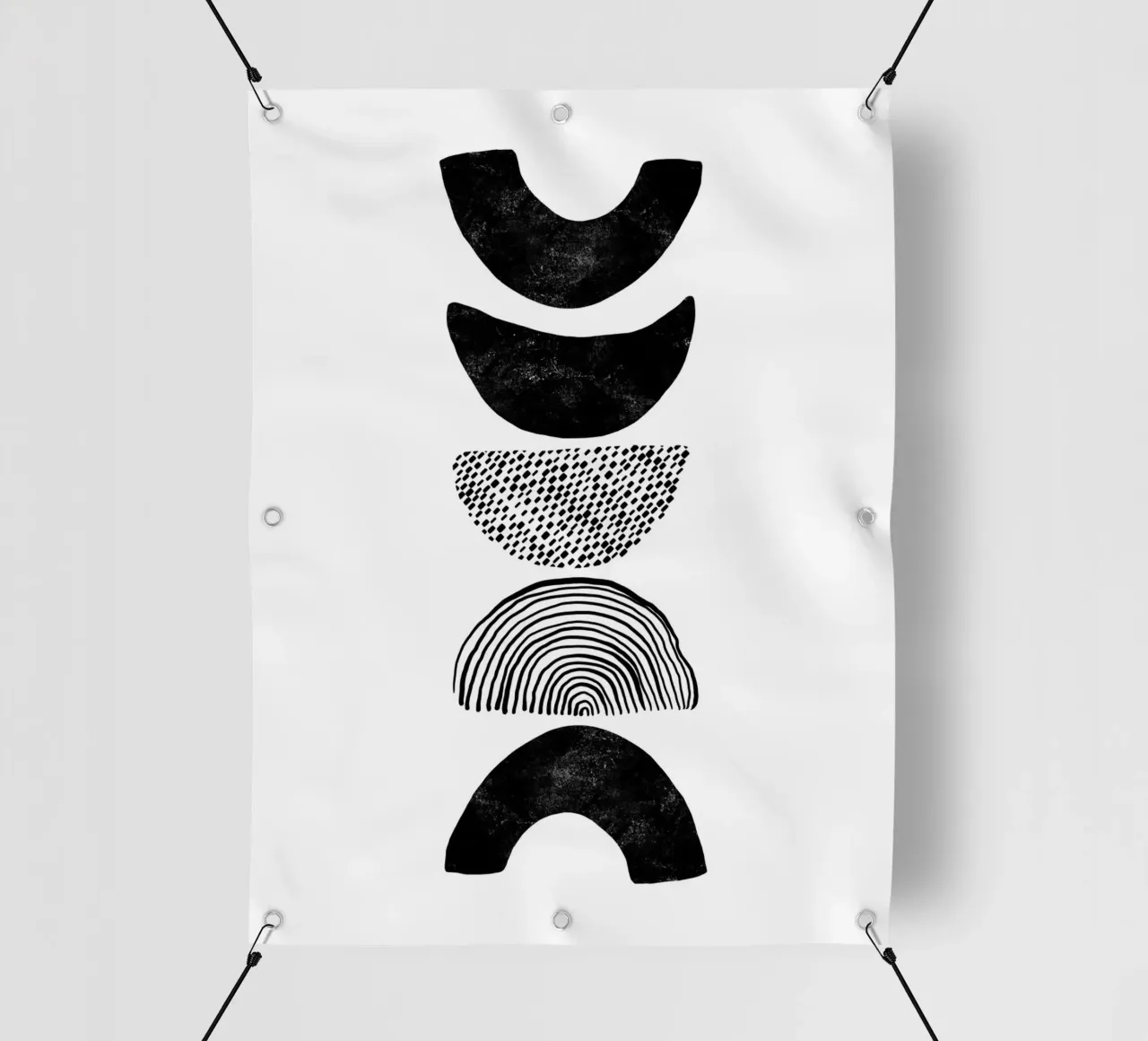 Cats & Dotz - Forma y estructura 01 lonas publicitarias de The Artcircle