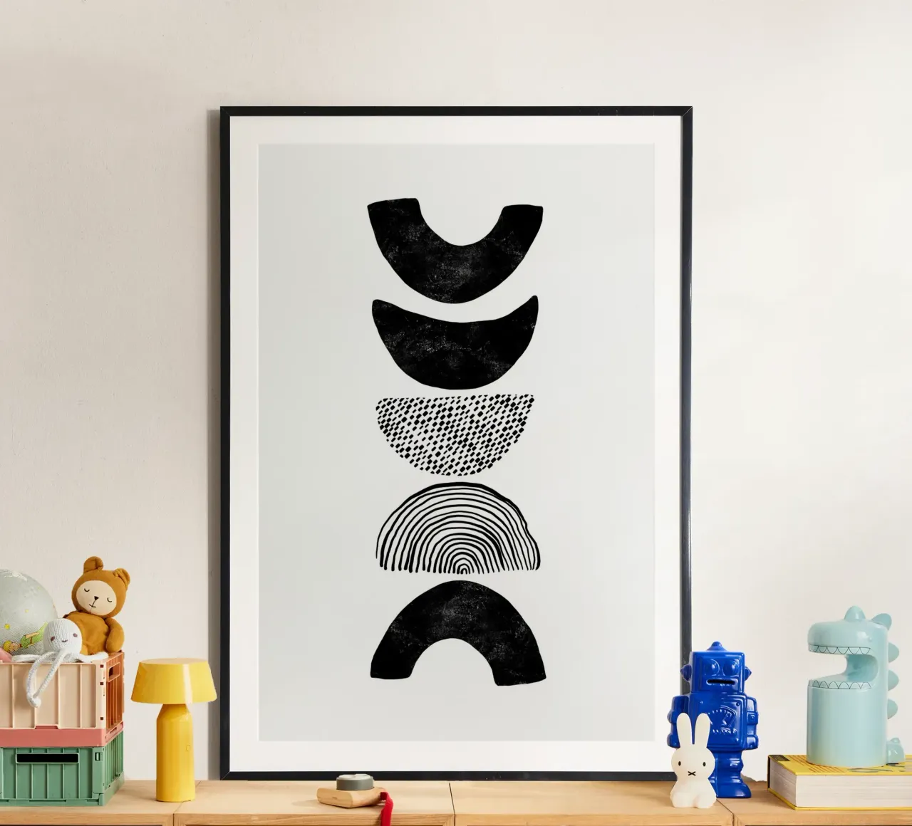 Cats & Dotz - Shape and Structure 01 hahnemühle by The Artcircle
