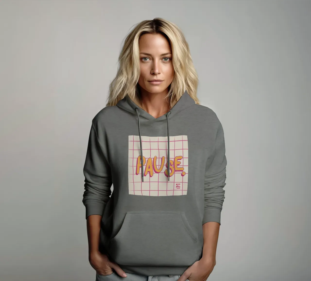 Pause. hoodie van Beeeplan