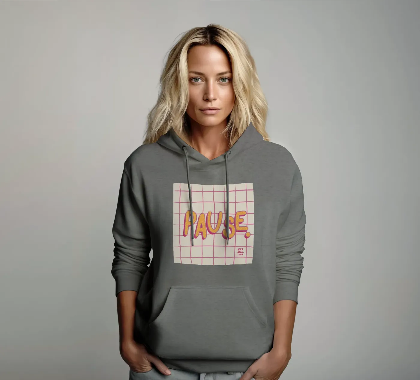 Pause. felpa con cappuccio da Beeeplan