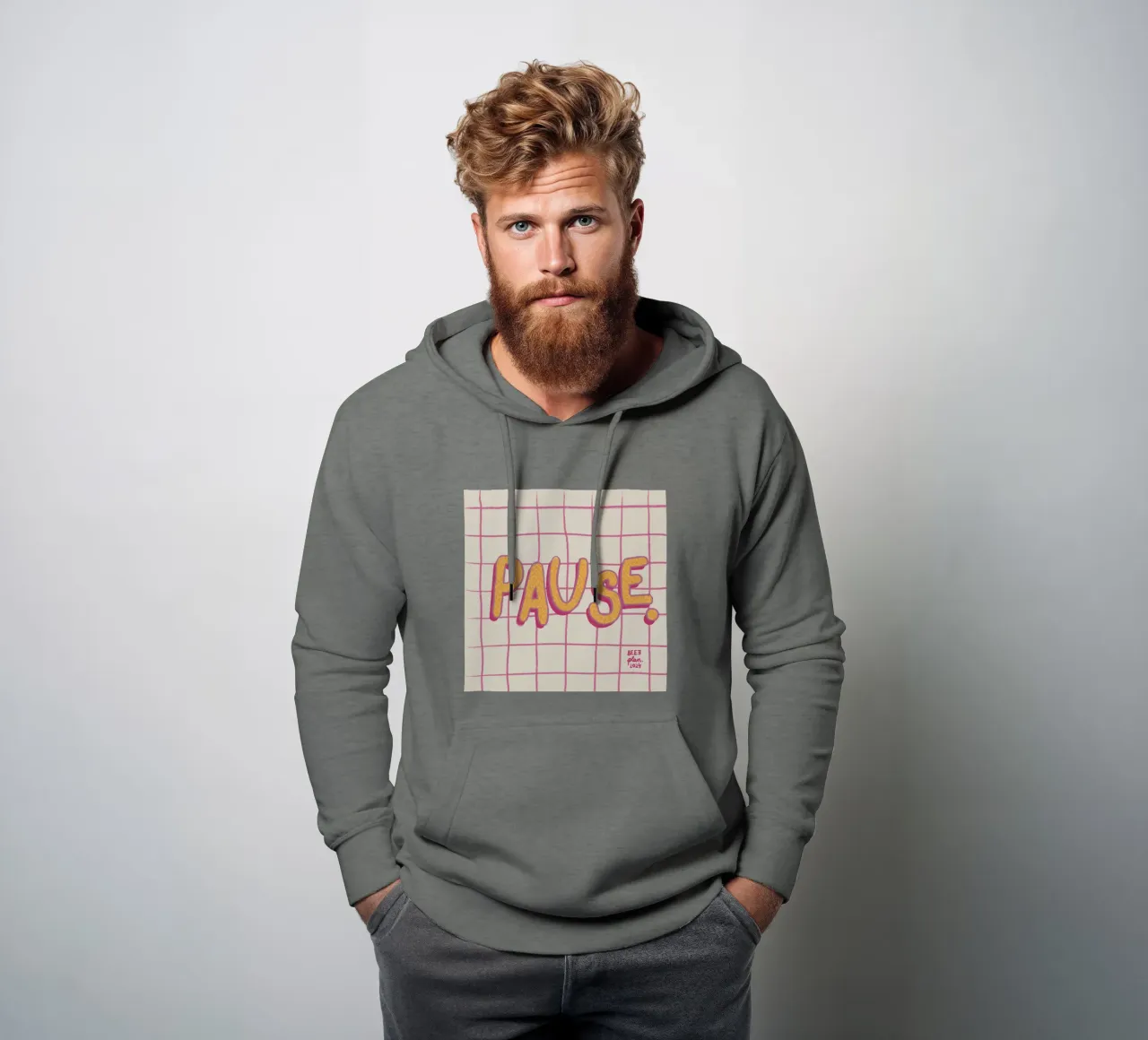 Pause. hoodie van Beeeplan