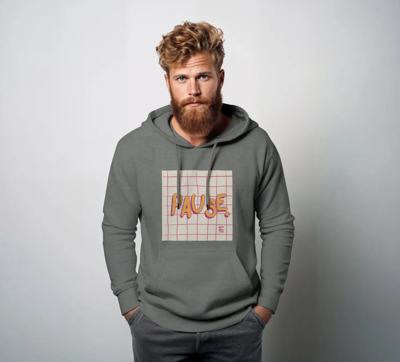 Pause. felpa con cappuccio da Beeeplan