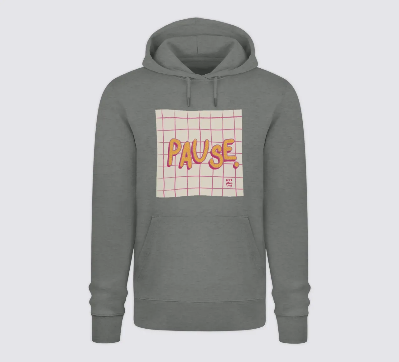 Pause. hoodie van Beeeplan