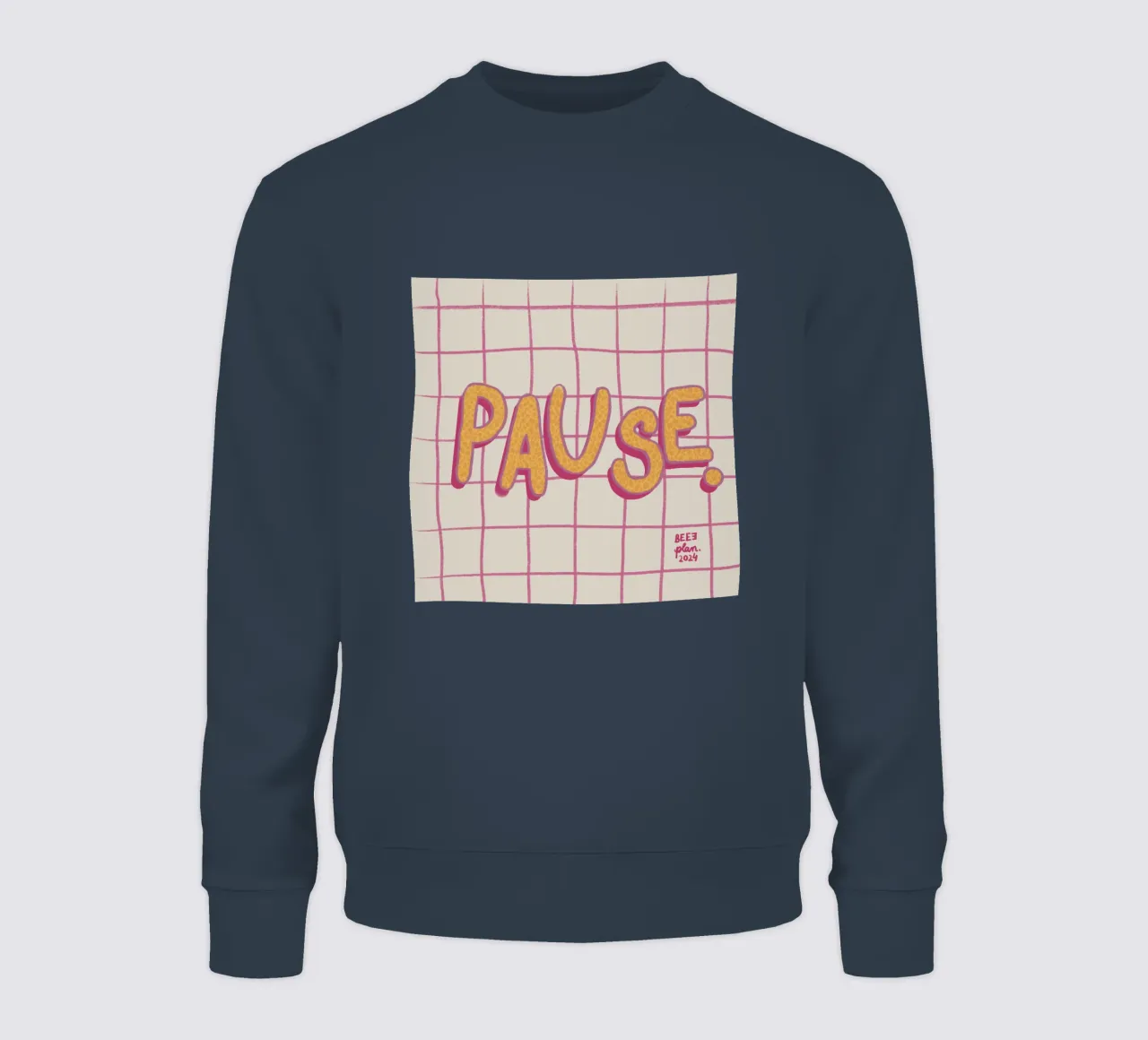 Pause. Sweatshirt von Beeeplan