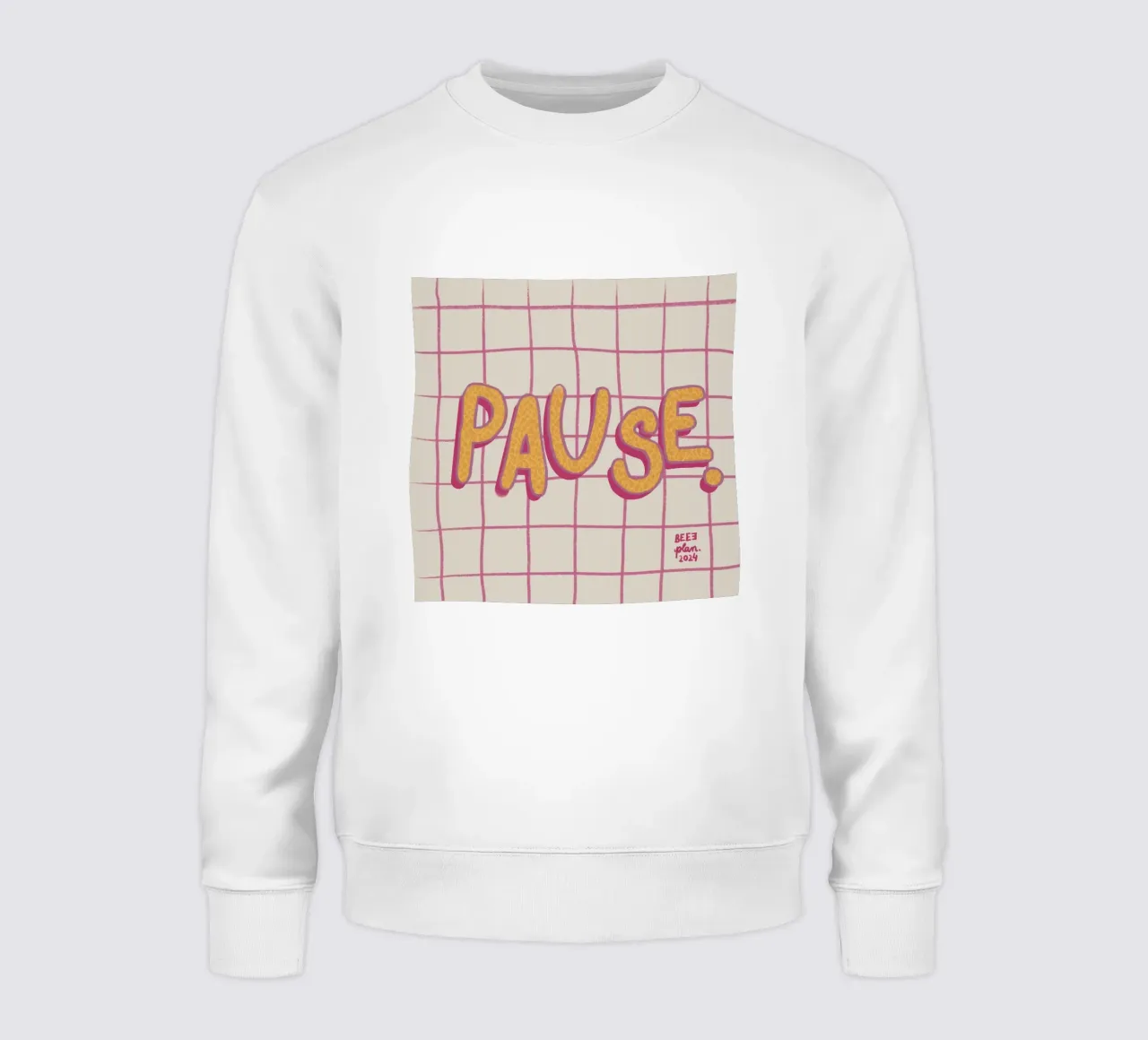 Pause. felpa da Beeeplan