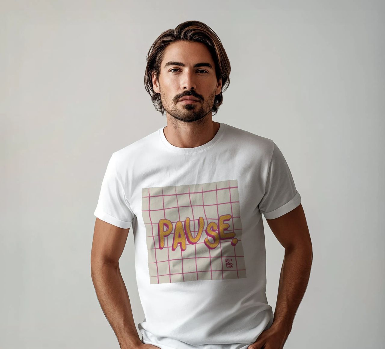 Pause. t-shirt da Beeeplan