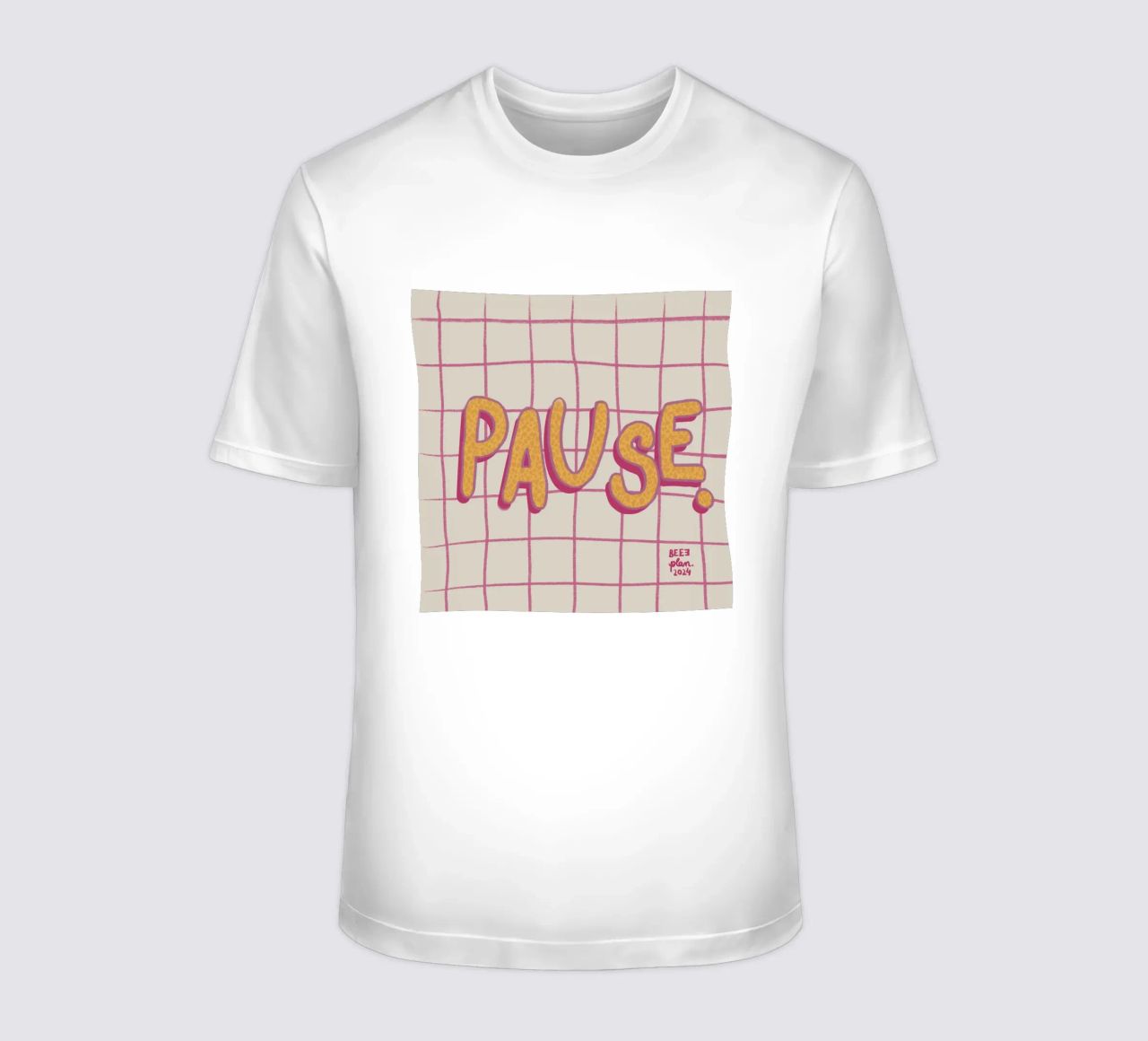 Pause. t-shirt da Beeeplan