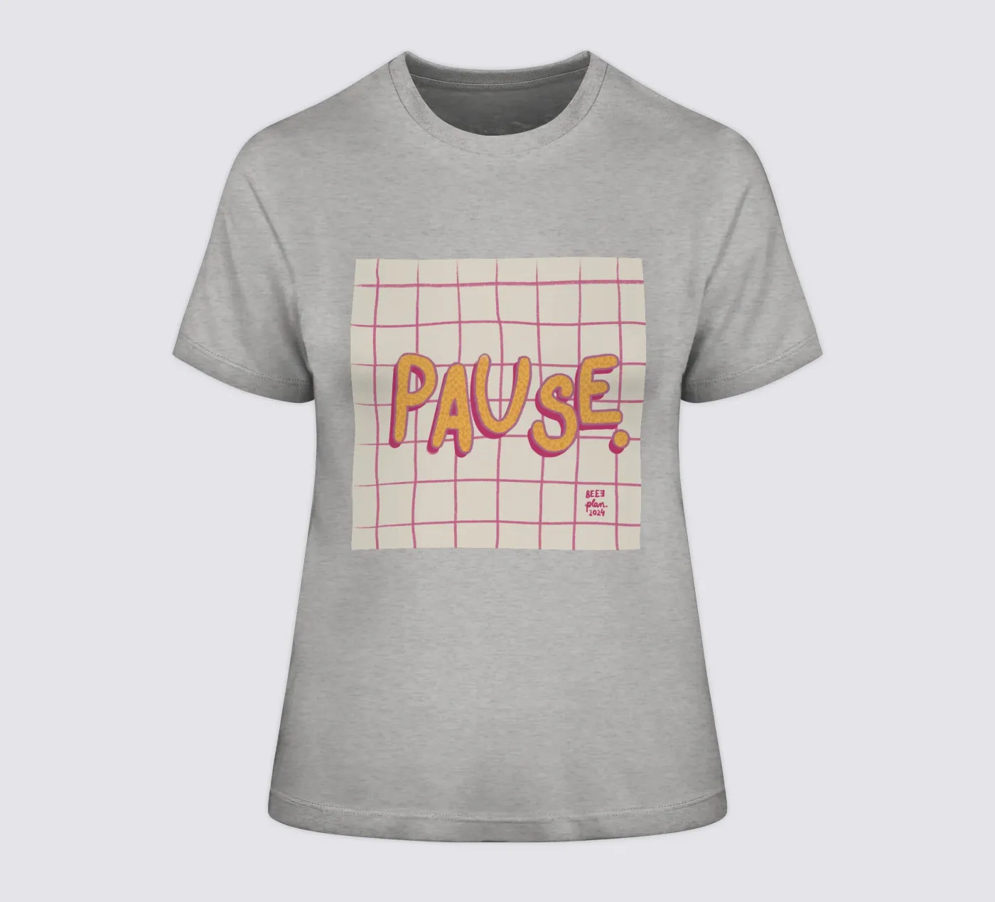 Pause. t-shirt da donna da Beeeplan