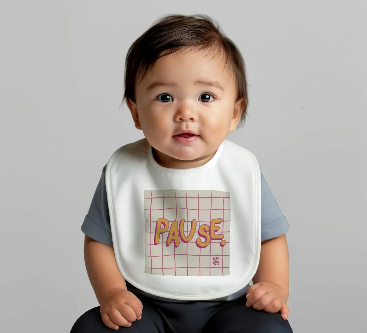Pause. baby slabbetje van Beeeplan