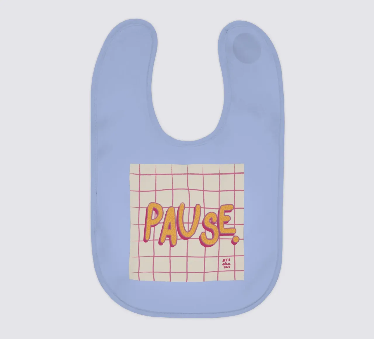 Pause. baby slabbetje van Beeeplan