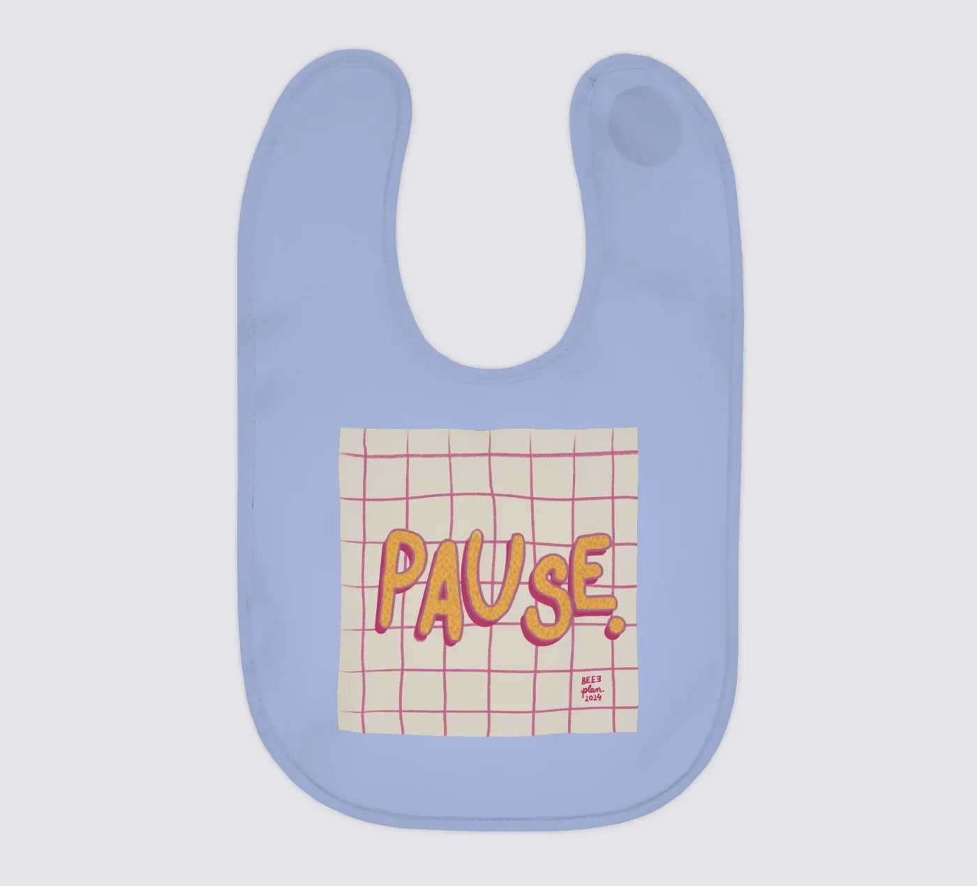 Pause. Babylätzchen von Beeeplan