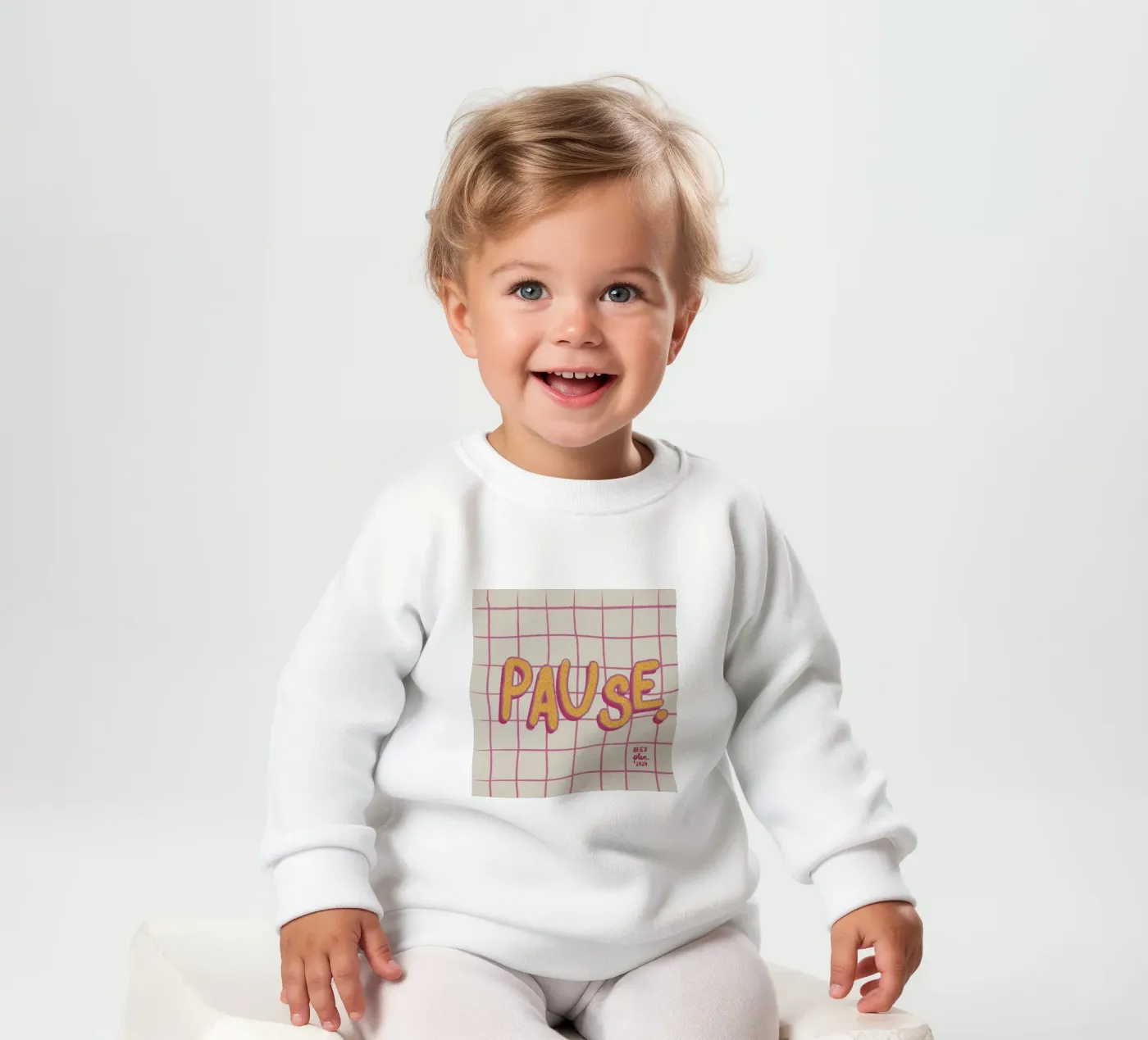 Pause. felpa neonato da Beeeplan