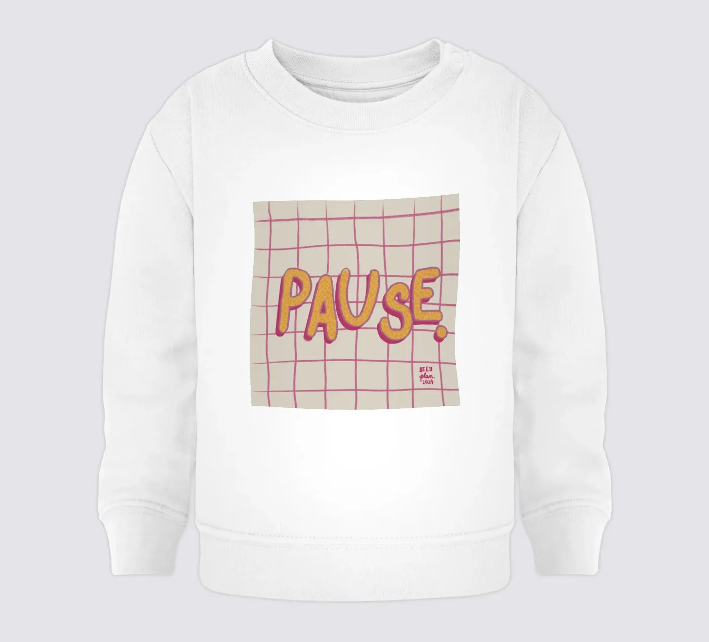 Pause. felpa neonato da Beeeplan