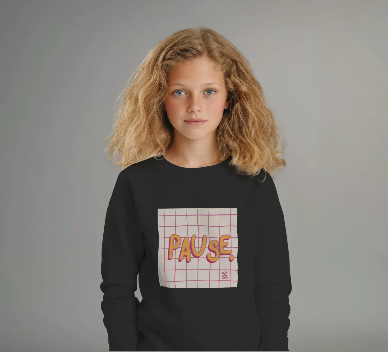 Pause. felpa bambino da Beeeplan