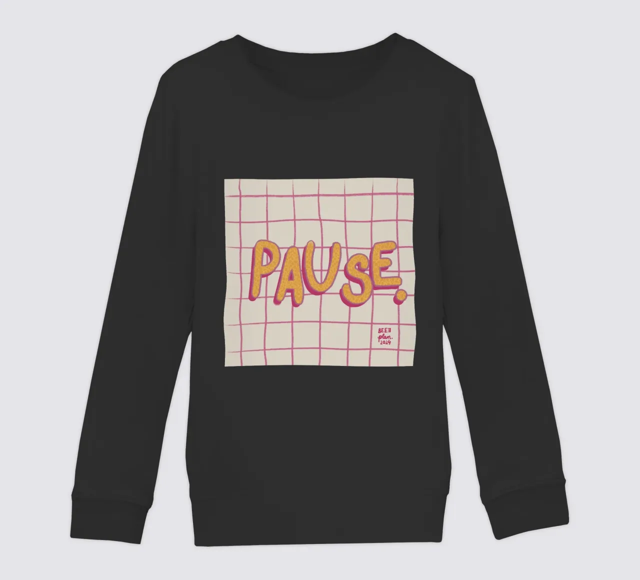 Pause. felpa bambino da Beeeplan