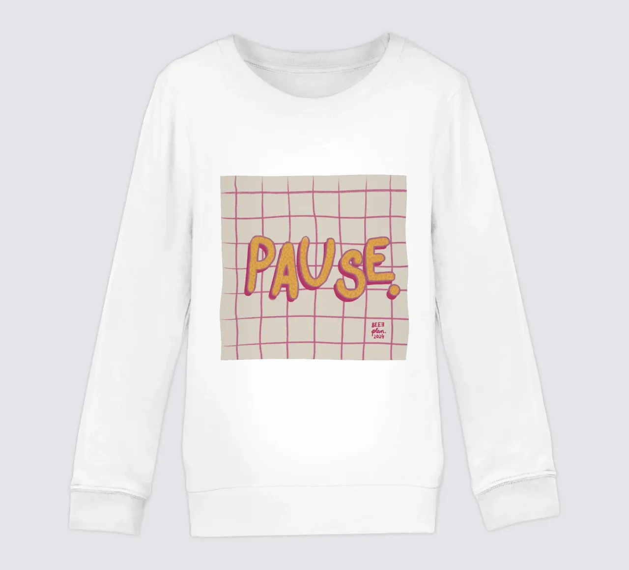 Pause. sudadera para niño de Beeeplan
