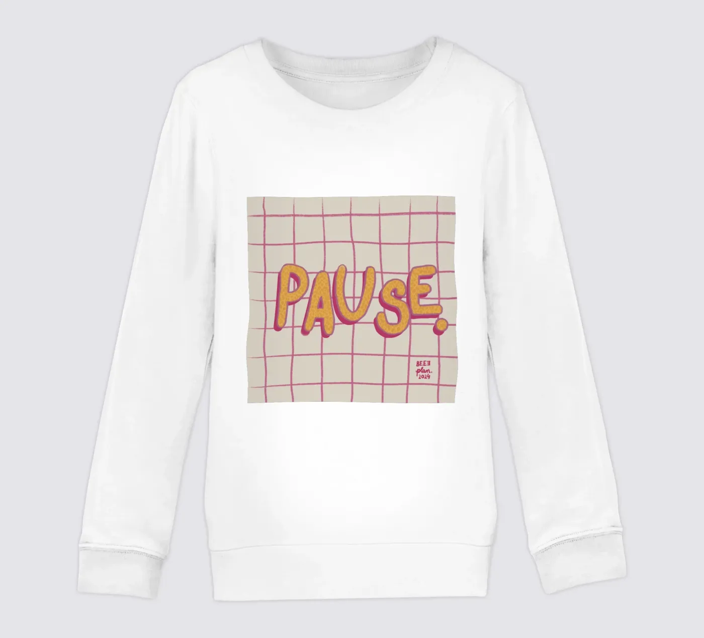 Pause. Kinder Sweatshirt von Beeeplan