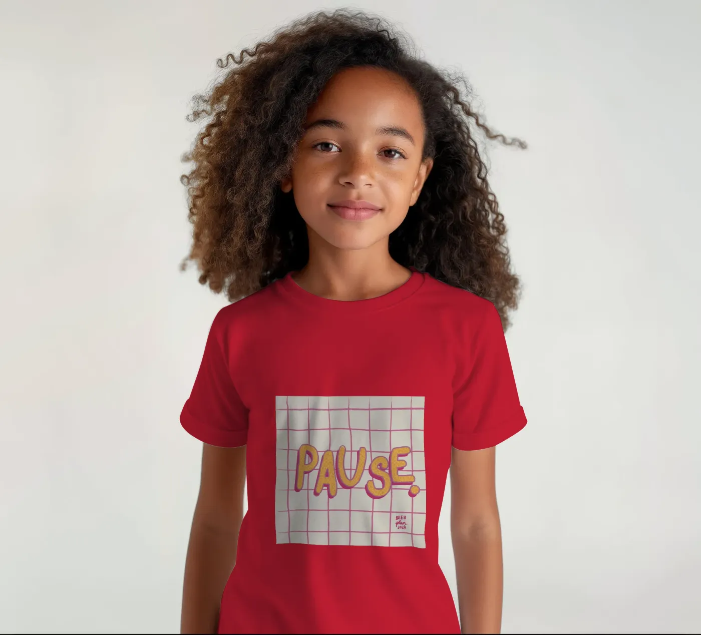 Pause. kids t-shirt by Beeeplan