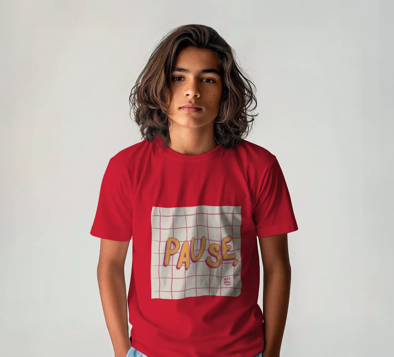 Pause. Kinder T-Shirt von Beeeplan