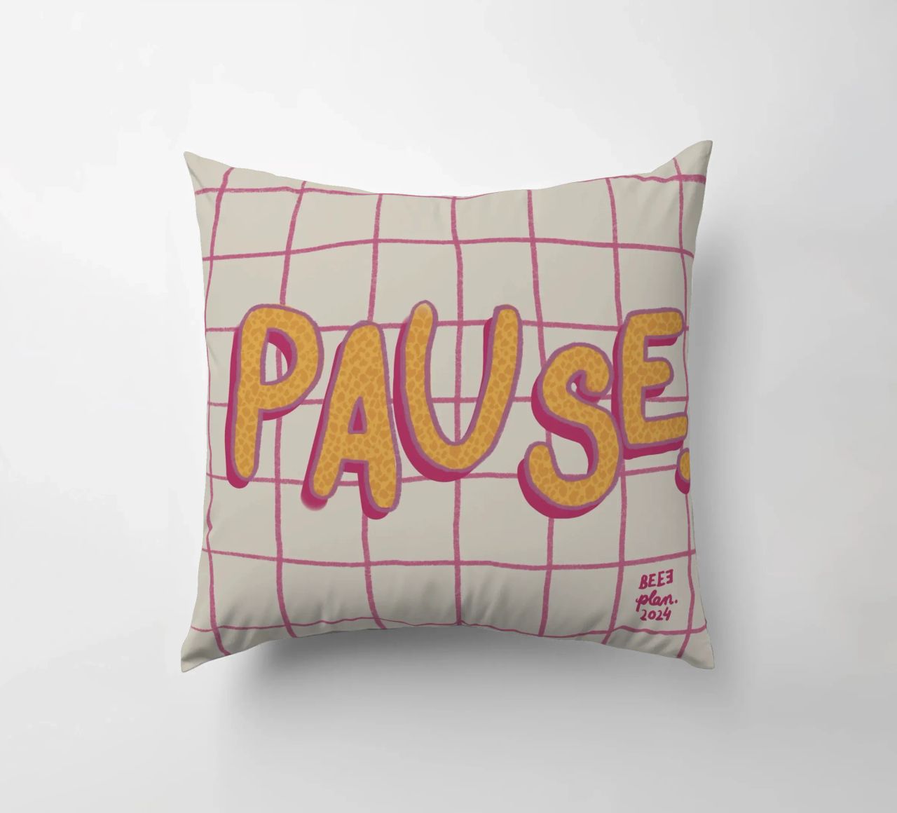 Pause. cuscino da Beeeplan