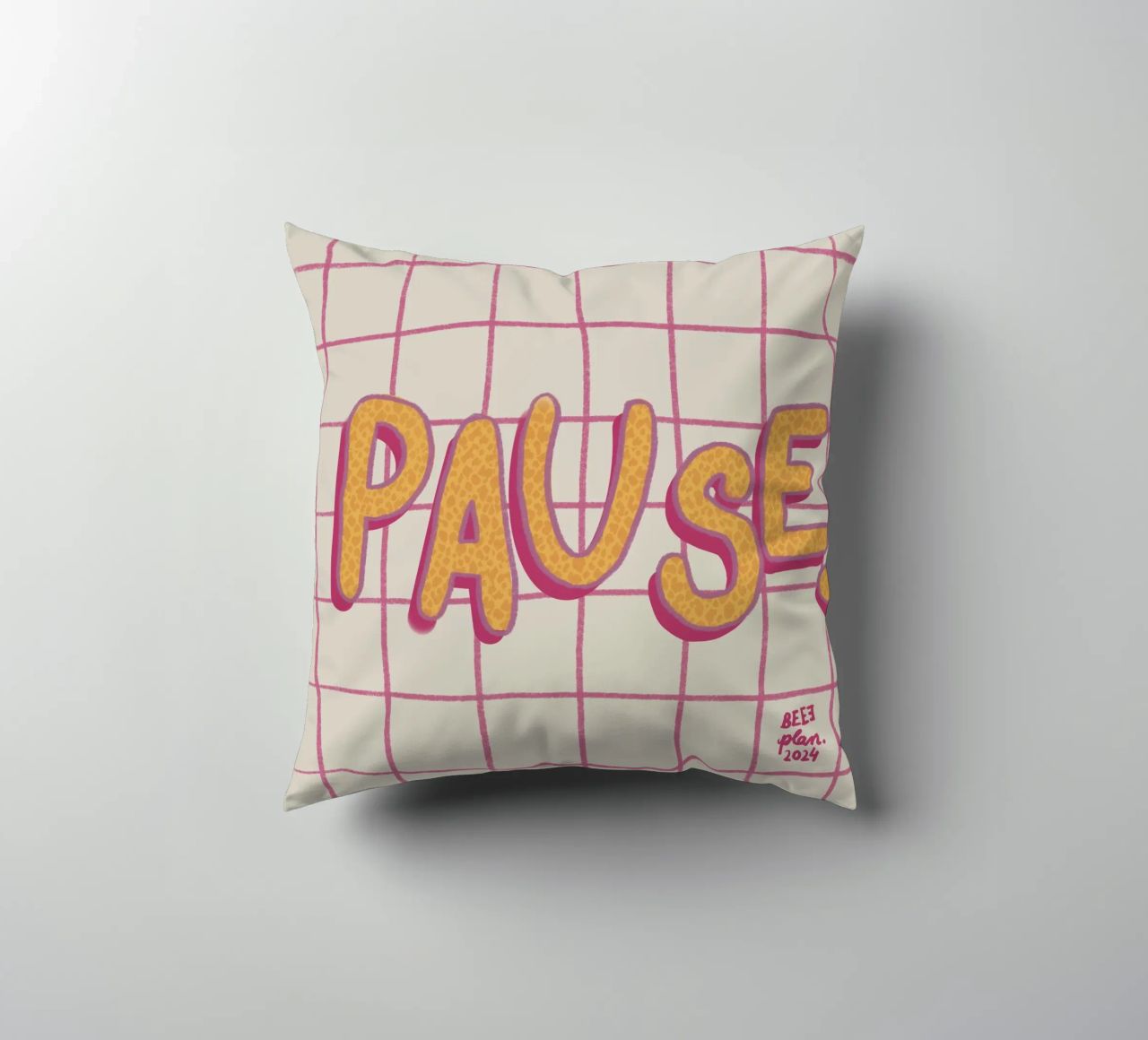 Pause. cuscino da Beeeplan