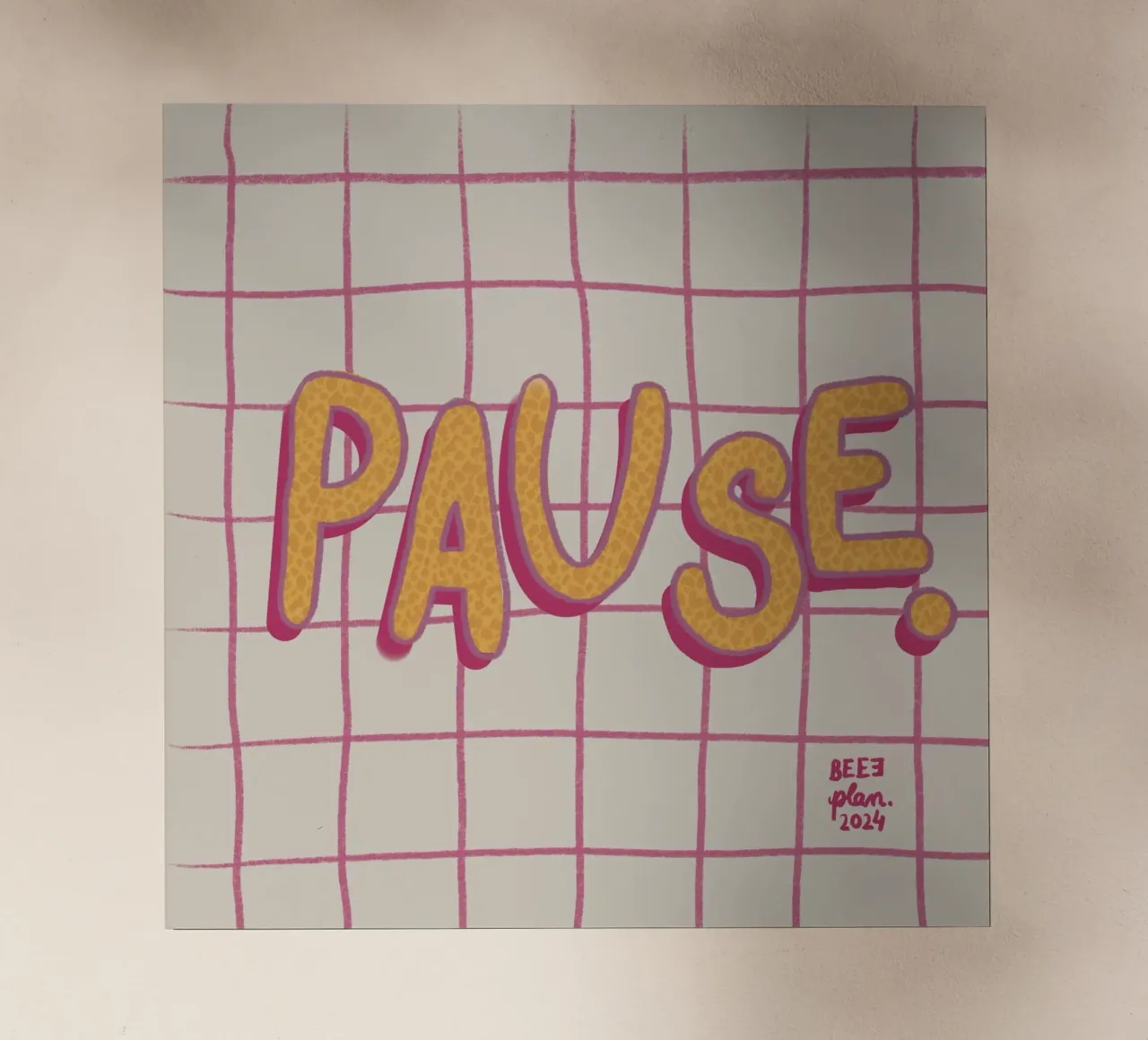 Pause. pellicola backlit da Beeeplan