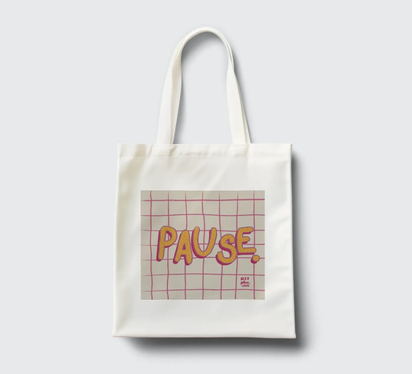 Pause. Jutebeutel von Beeeplan