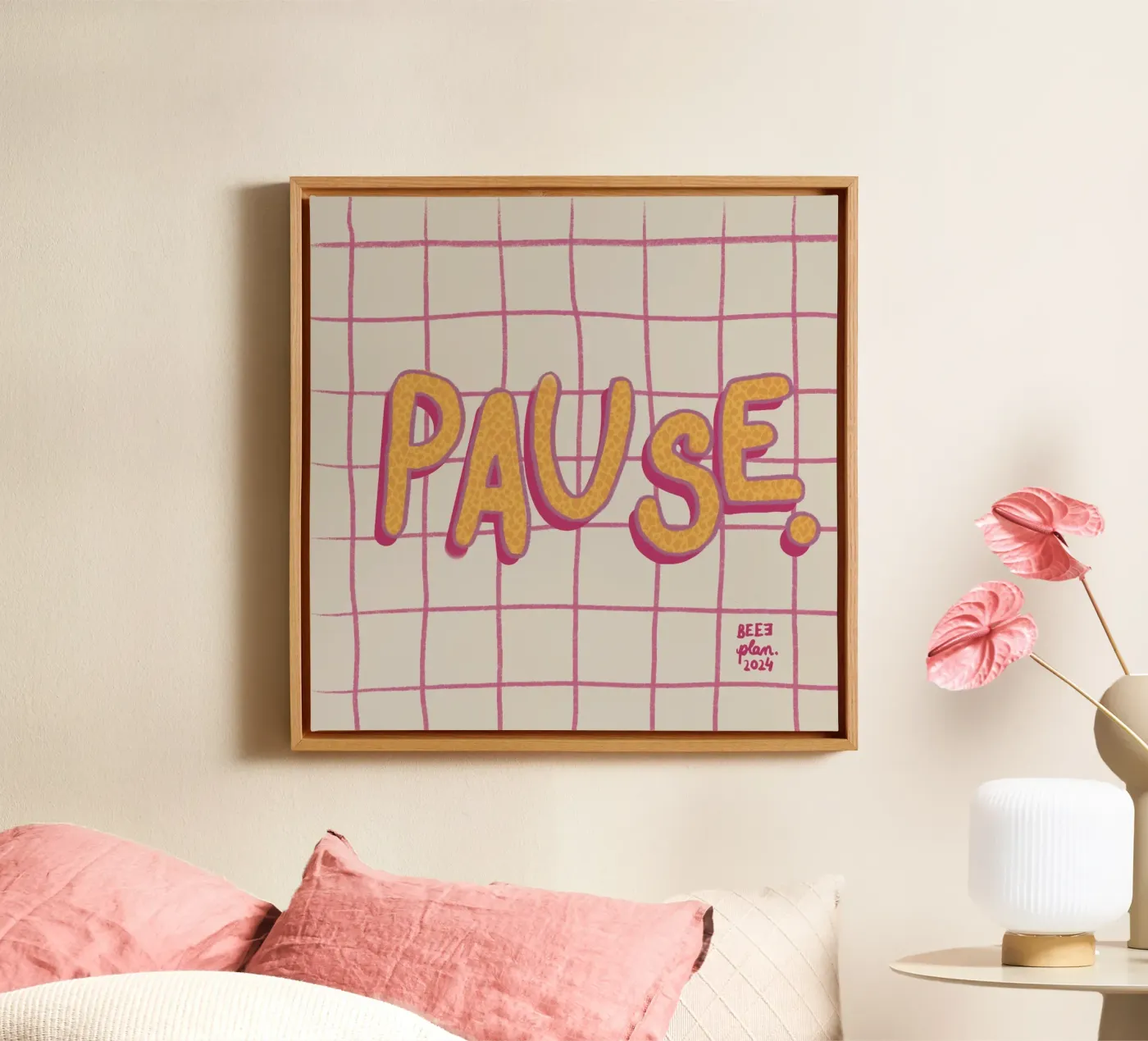 Pause. canvas by Beeeplan