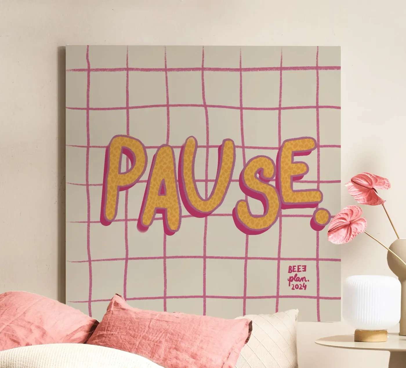 Pause. canvas by Beeeplan