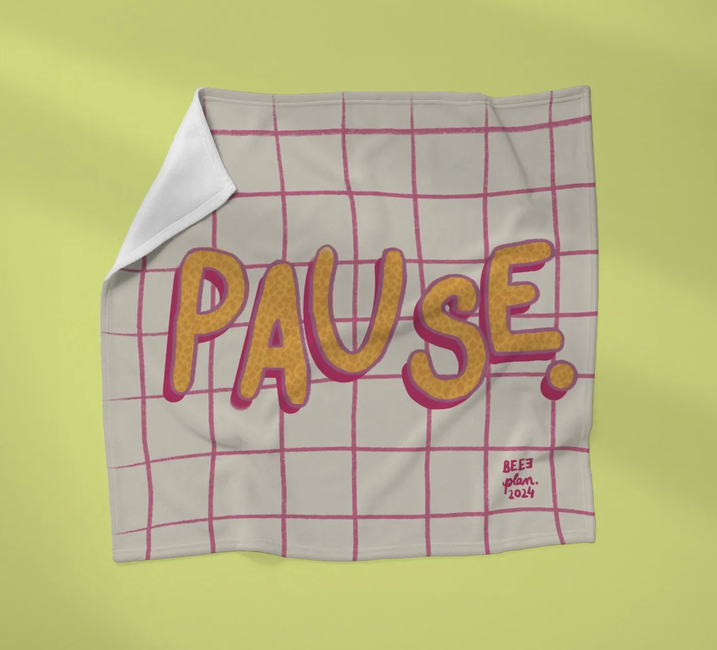 Pause. coperta in pile da Beeeplan