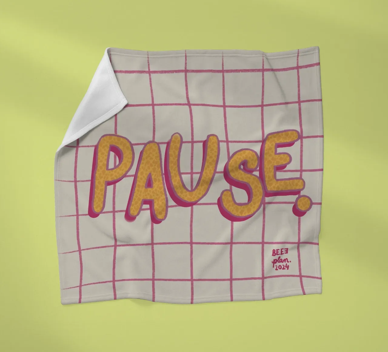 Pause. coperta in pile da Beeeplan