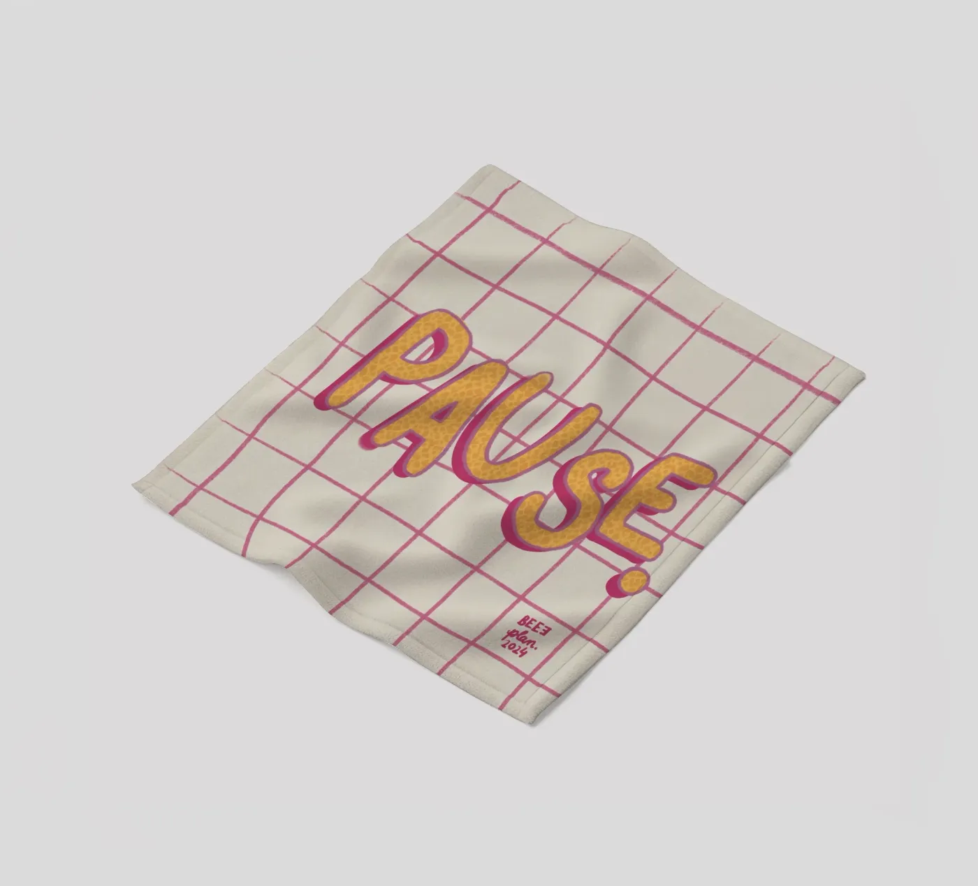 Pause. coperta in pile da Beeeplan