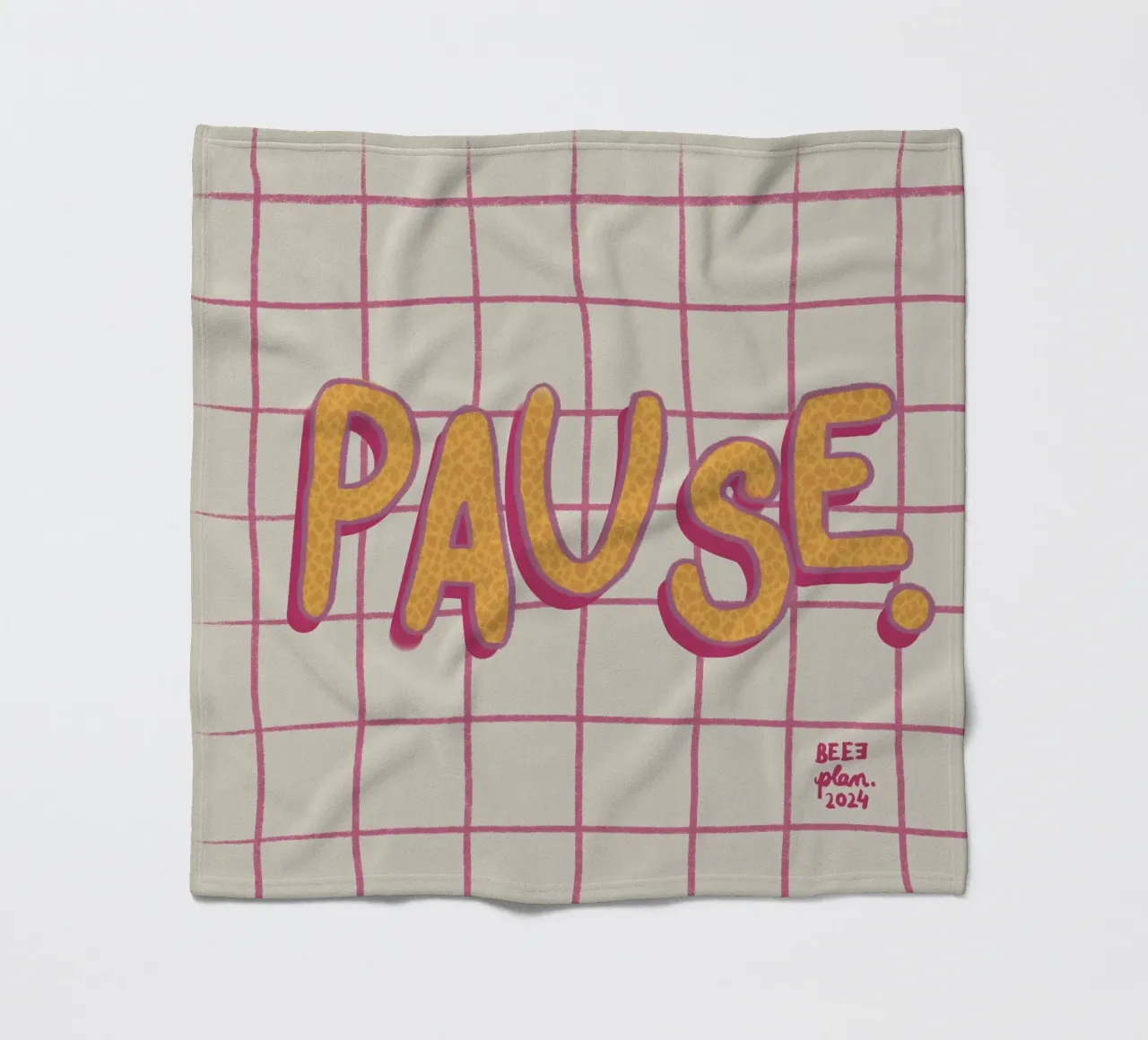 Pause. coperta in pile da Beeeplan