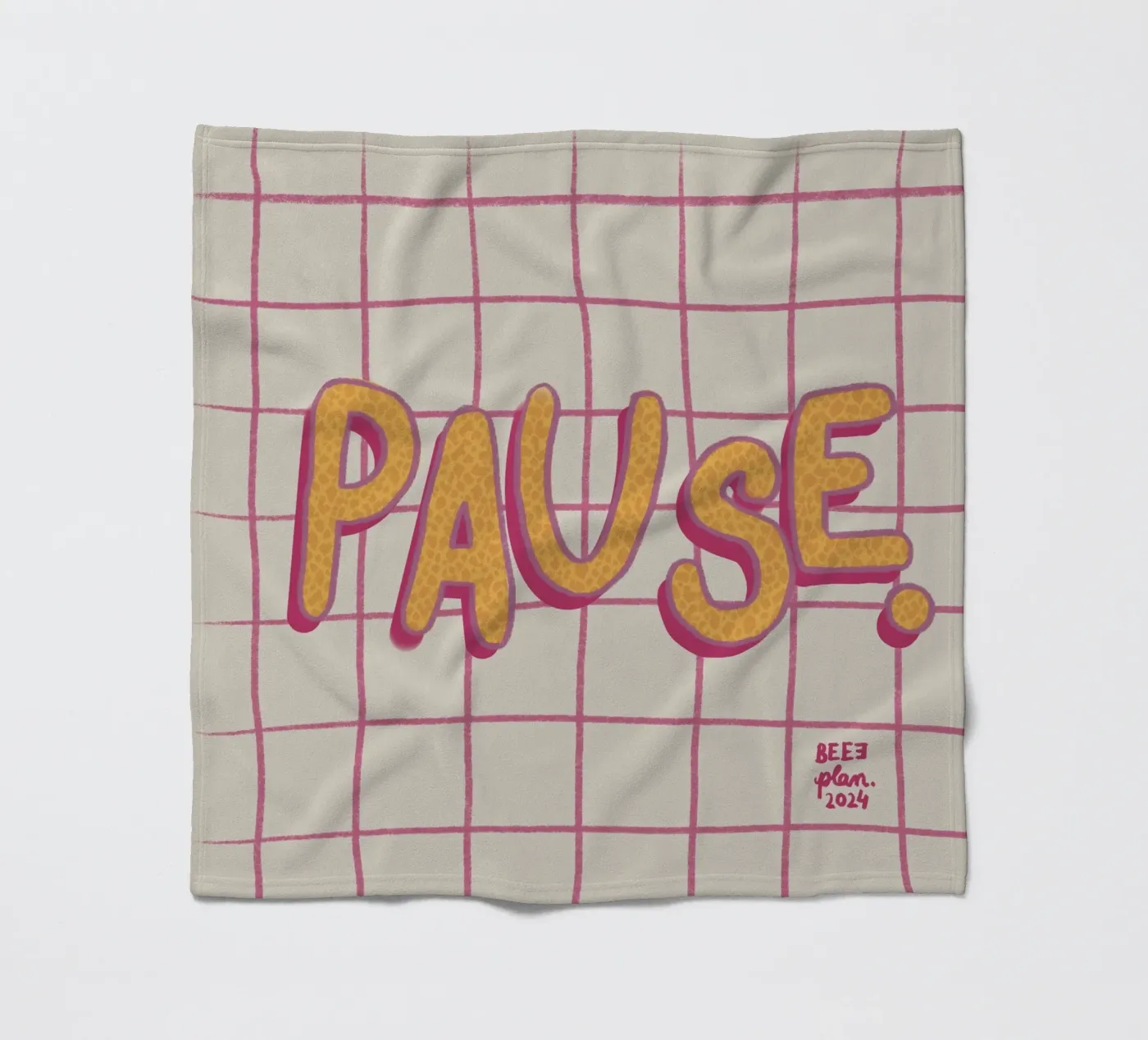 Pause. coperta in pile da Beeeplan