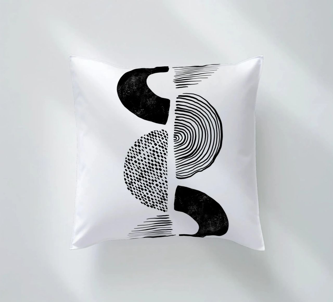 Cats & Dotz - Formes et structures 02 coussin de The Artcircle