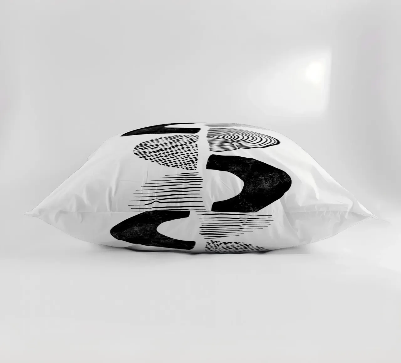 Cats & Dotz - Shapes and Structure 02 decorative cushion by The Artcircle