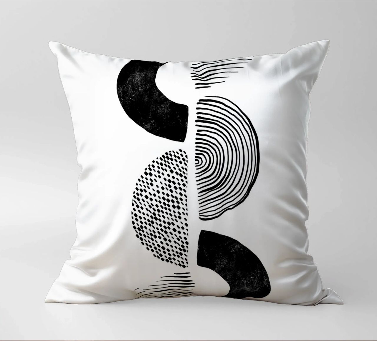 Cats & Dotz - Formes et structures 02 coussin de The Artcircle
