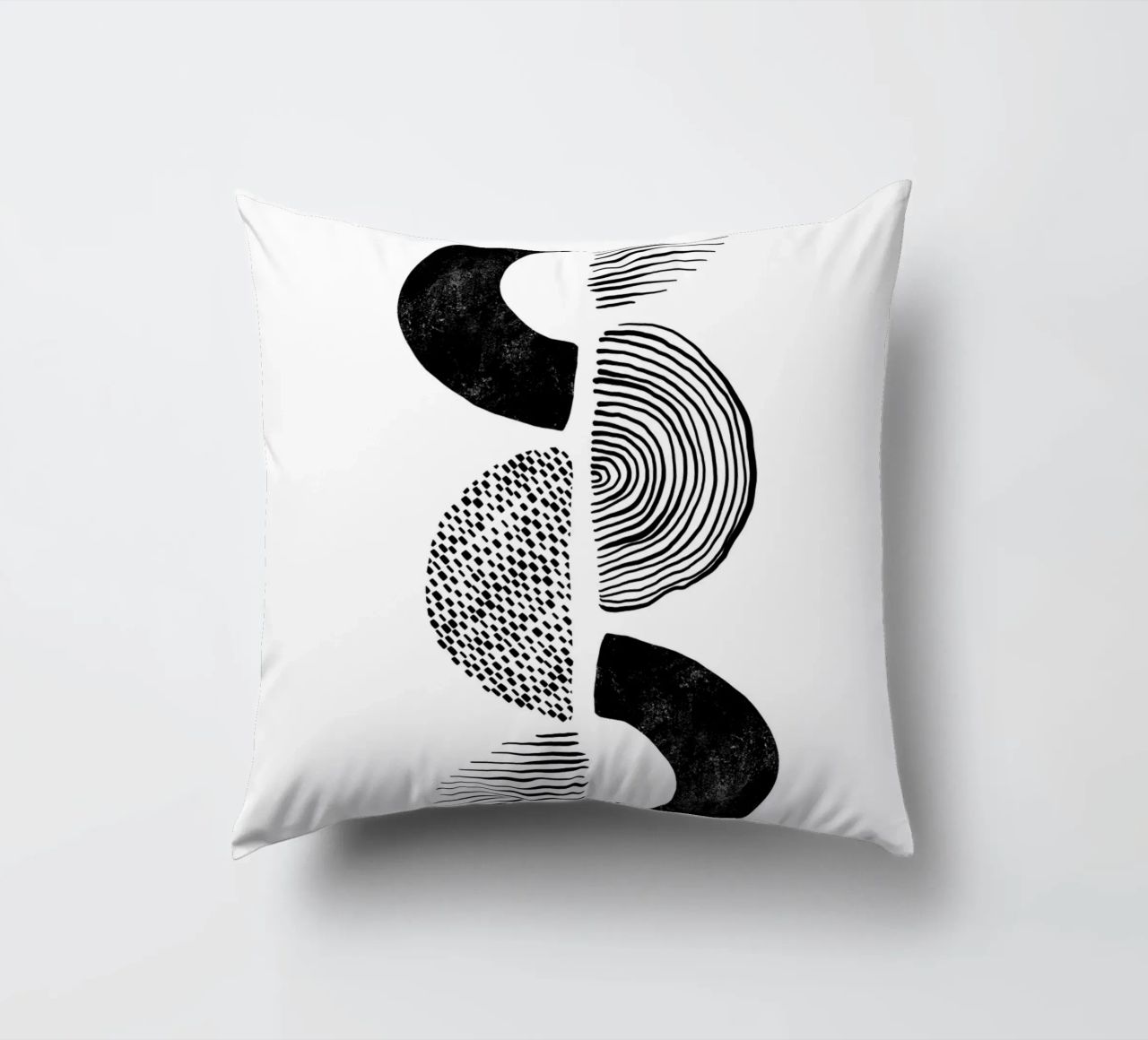 Cats & Dotz - Formes et structures 02 coussin de The Artcircle