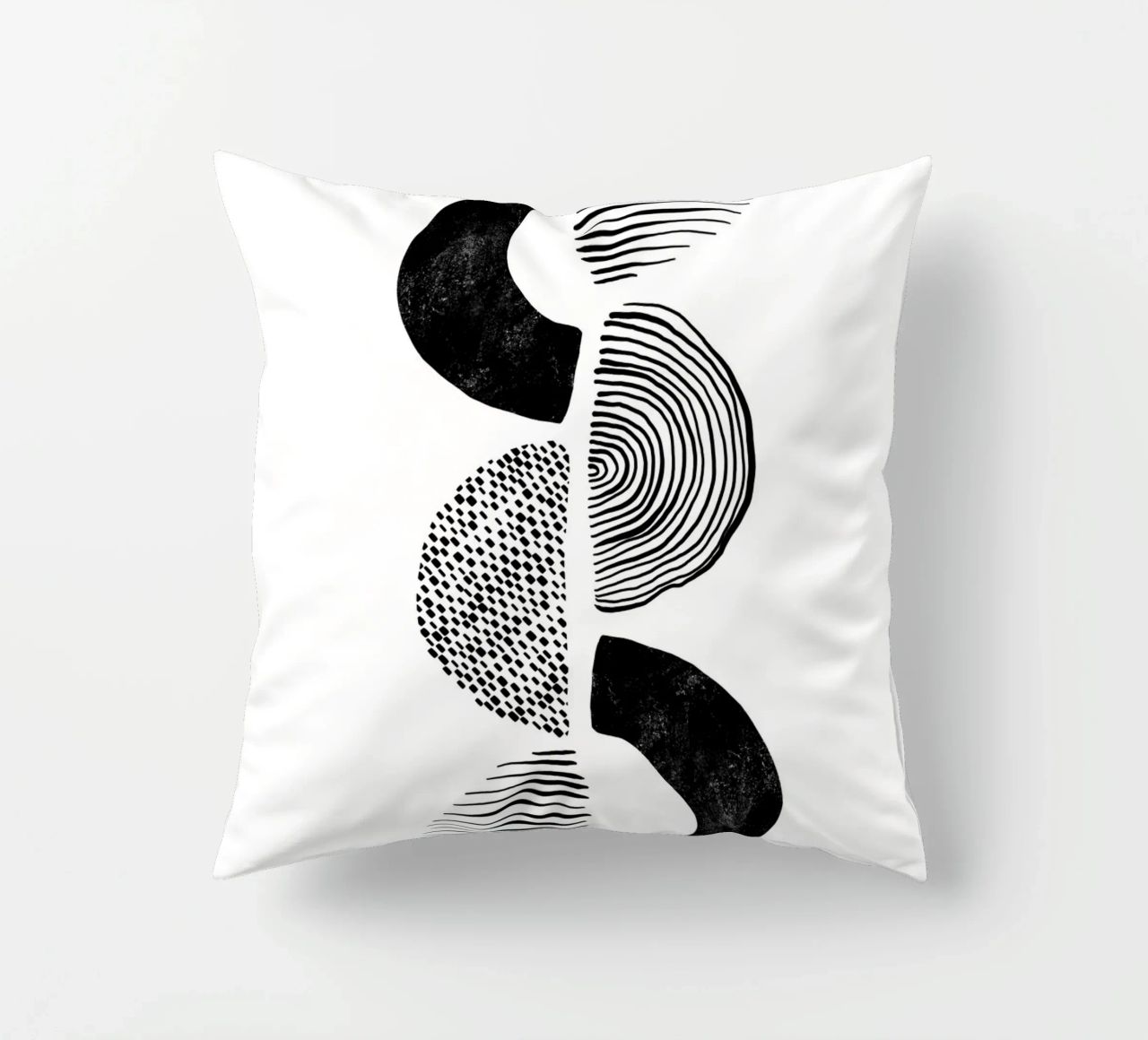 Cats & Dotz - Formes et structures 02 coussin de The Artcircle